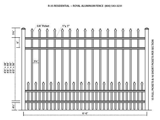 Aluminum Fences